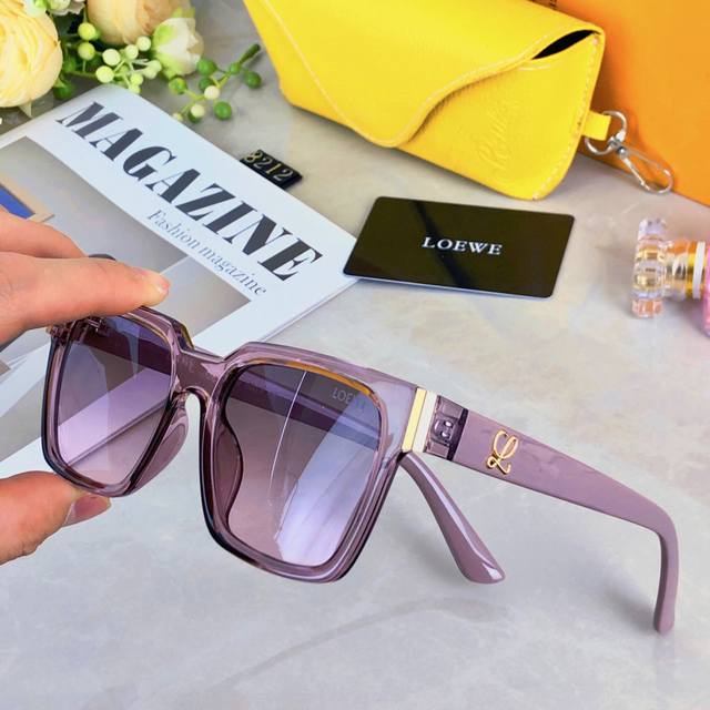 Loew*2025 new fashion sun protection sunglasses for women summer Internet celebr