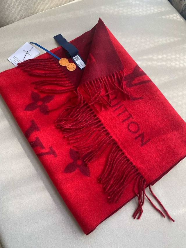 Chip Edition 1V Double-Sided Shawl Scarf 190*45cm 100% Cashmere Reykjavik Scarf