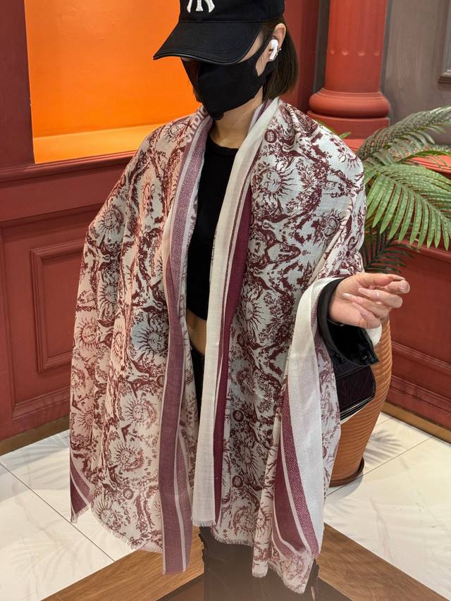 A shiny scarf from D.com. D.com. Sun Goddess Silver Silk Long Scarf. Grab the V