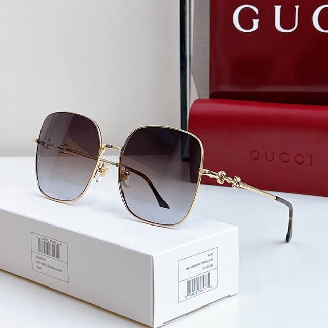 Classic Horsebit Sunglasses Gucc* Mod