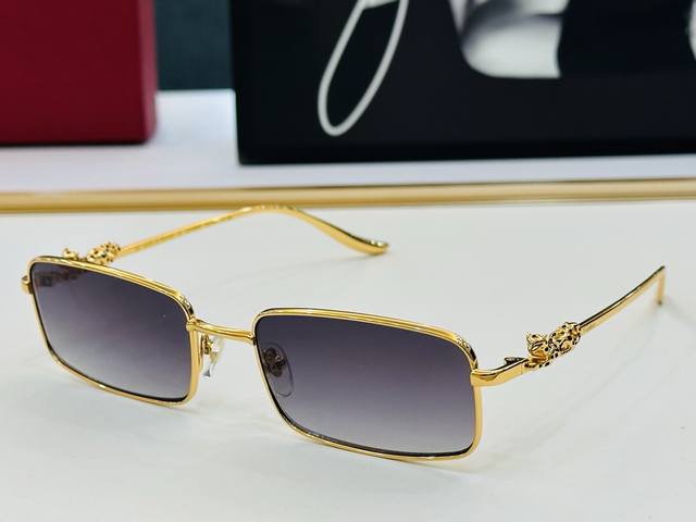 Original Cartie* sunglasses Ct01590O Size: 58mm 19-143mm Electroplating craftsm
