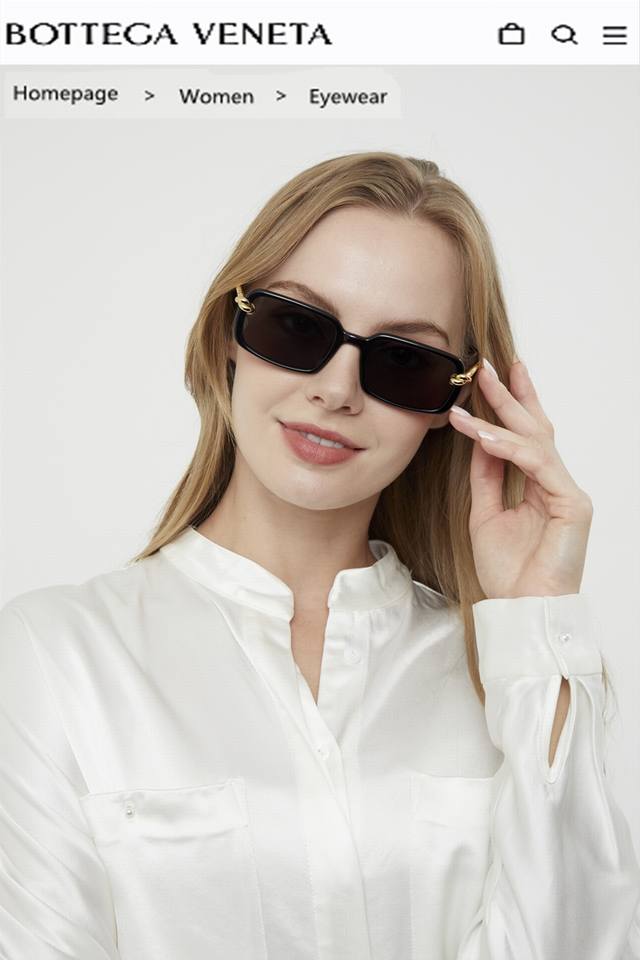 bottega Venet*Model: Bv1419S Size: 53 ports 20-145