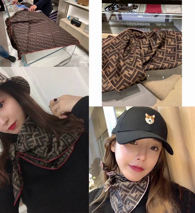 Fendi's Ff monogram style is set to continue its popularity this year, a trendy