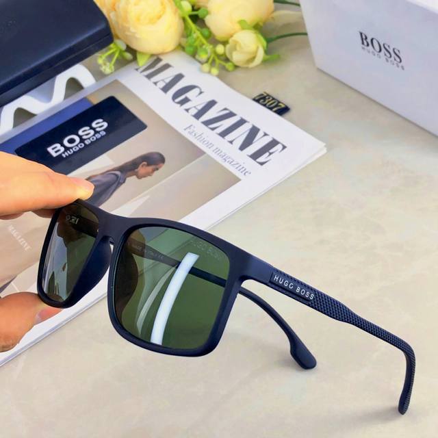 Bos*European and American sports polarized sunglasses fashion elastic paint outd