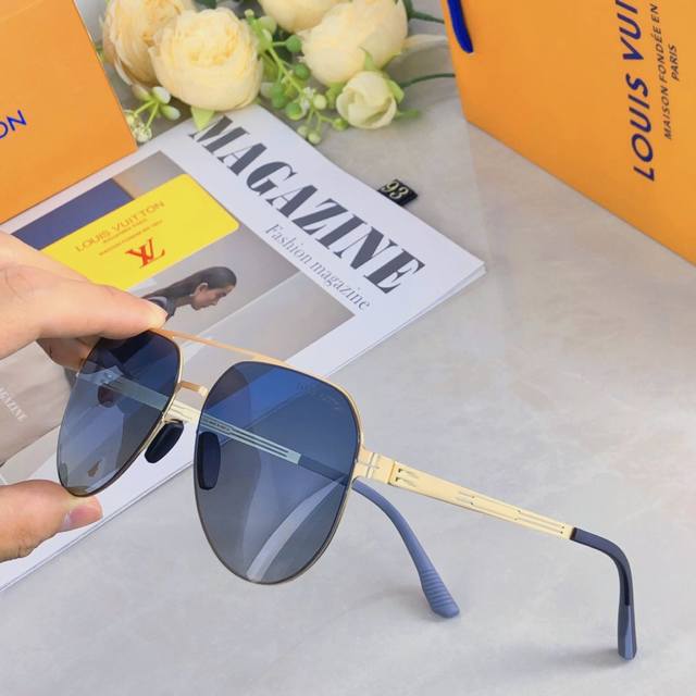 Louis Vuitto*Young and fashionable polarized sunglasses, comfortable, elegant an