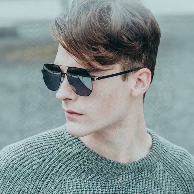 Gucci's new ultra-light, screwless, indestructible sunglasses. High-definition n