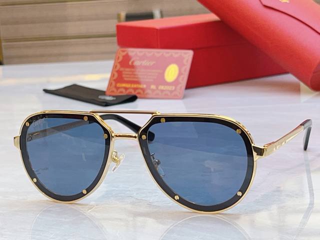 Cartie* Cartier* new sunglasses, Ct0195S, Size: 60 17-145