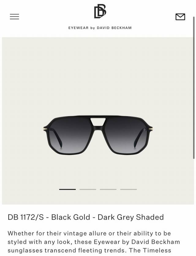 david Beckha*Model: Db 1172Size: 59 ports 16-145