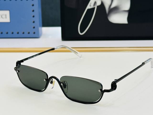 gucc* Gujia Gg1278S Size: 56 mouth 20-145 Original sunglasses with frame fashion