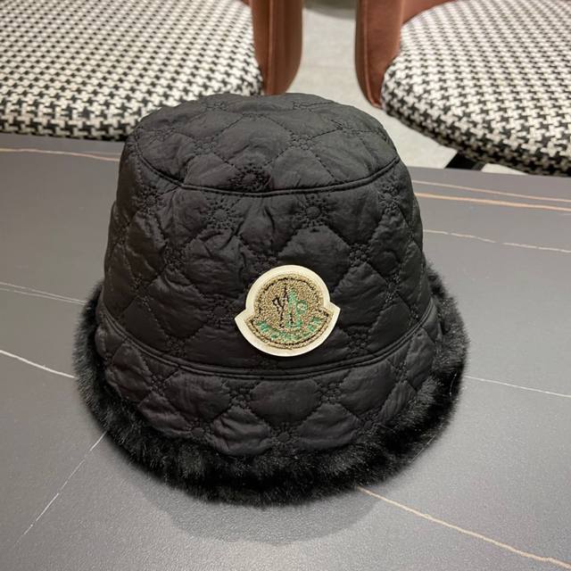 Moncler's new autumn down plush thickened high-quality autumn and winter bucket