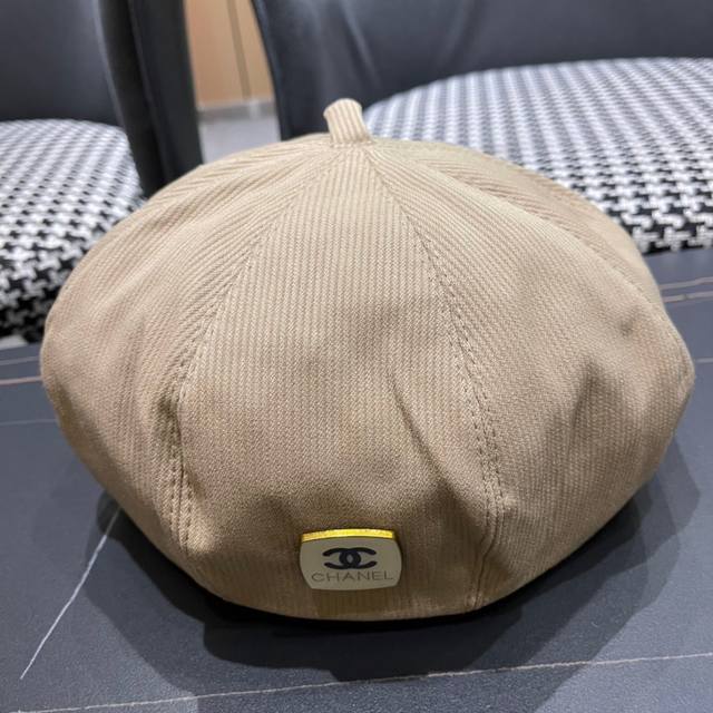 Chanel beret women's spring and autumn retro all-match face-showing small newsb