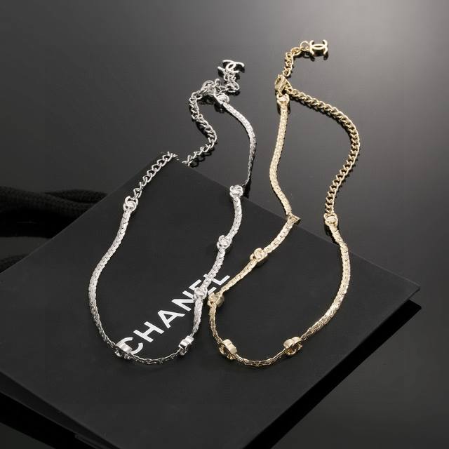 Chanel's latest 5 double C snake bone necklace is made of stainless steel and re