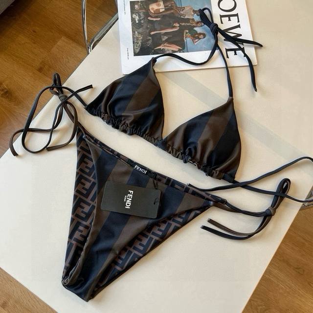 Fd Fendi new double-sided bikini SML Xl