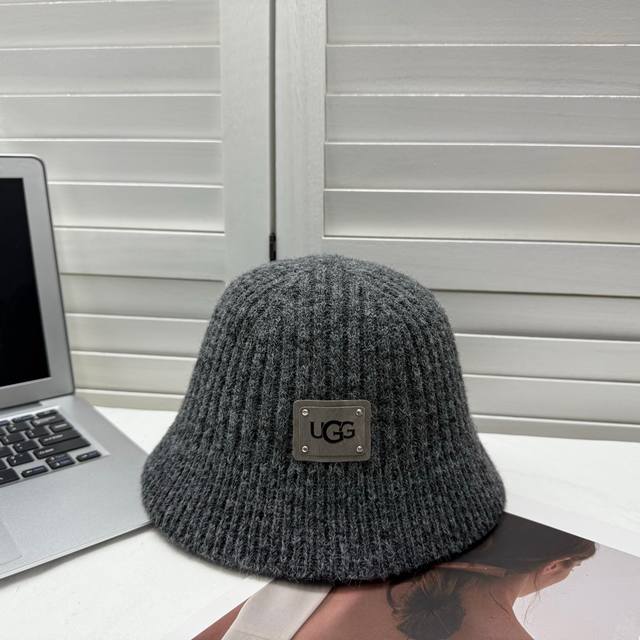 Running volume Ugg ~ New wool bucket hat wool knitted bucket hat, new autumn and