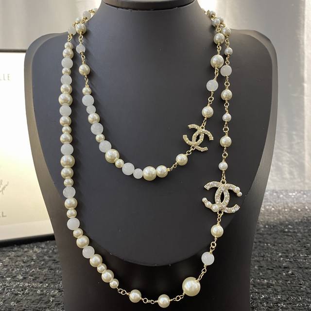 Chanel20Ss New necklace The classic logo is released every year, only the materi
