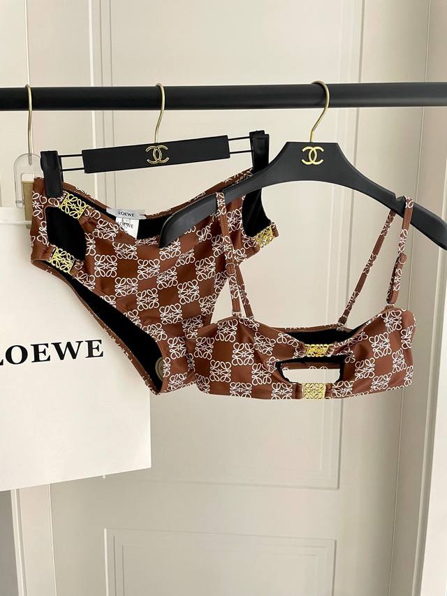 Loewe's new bikini top is super cool! Available now in all major stores, it's na