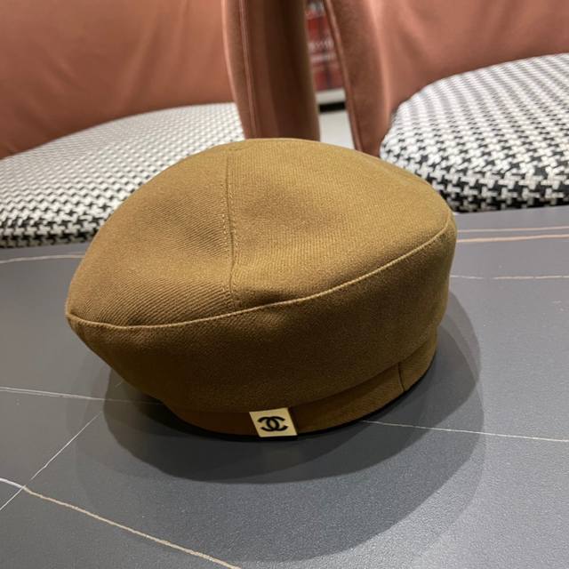 Chanel Chanel early autumn beret cute bud hat girls Korean version
