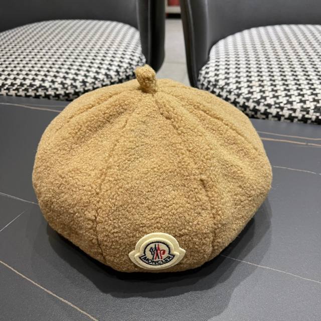 Moncler beret autumn new women's trend Ins Internet celebrity fashion painter ha