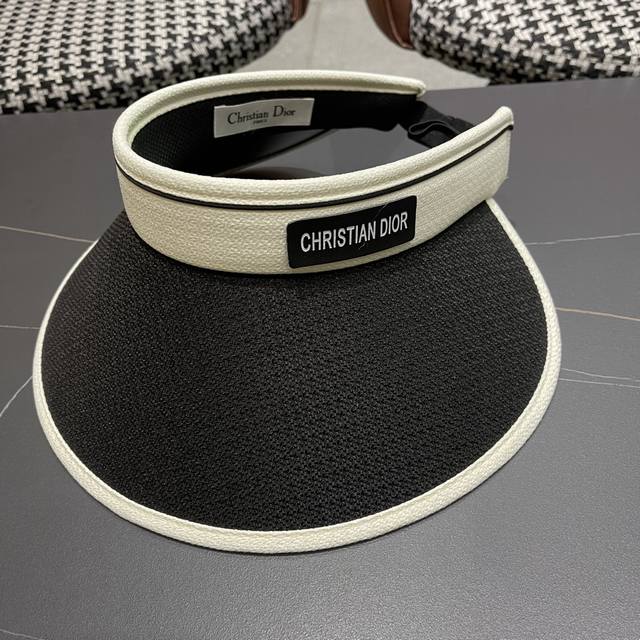 Dior summer sun hat women's sun protection anti-ultraviolet 2025 new summer seas