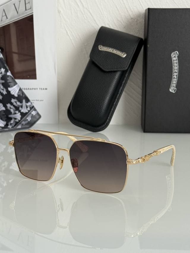 Exclusive custom-made heavy-duty atmospheric square frame sunglasses boutique h