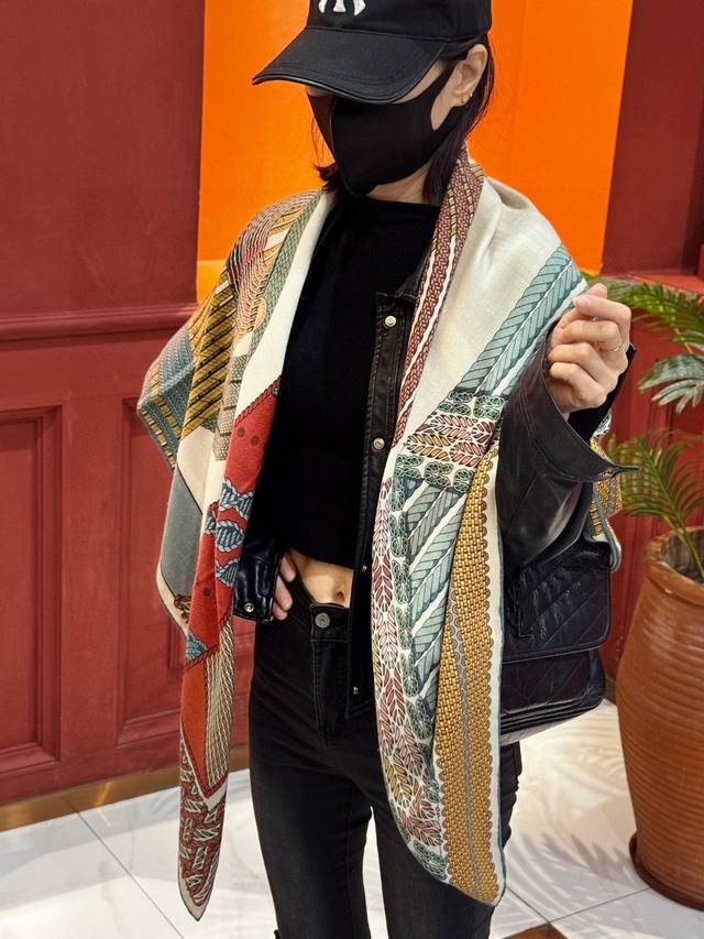 Silk Scarf Hermes I Dressage Tressage Autumn/Winter 2025Dressage Tressage Dressa