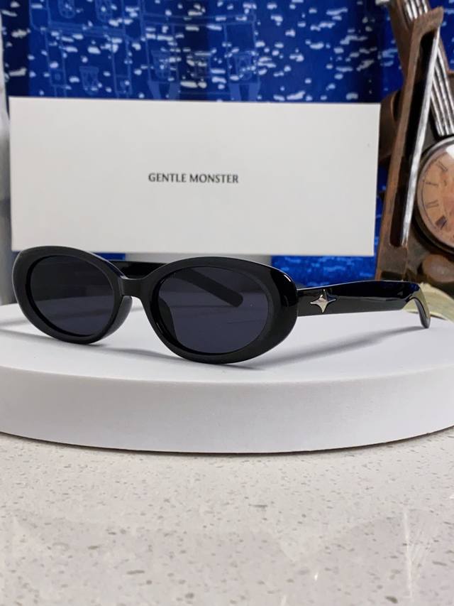 Gentle Moster Gm 2025 new oval sunglasses for women, high-end sense, Instagram t