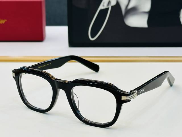 cartier-Cartier Ct0536S Size: 48 mouth 22-145 not picky face shape simple atmosp