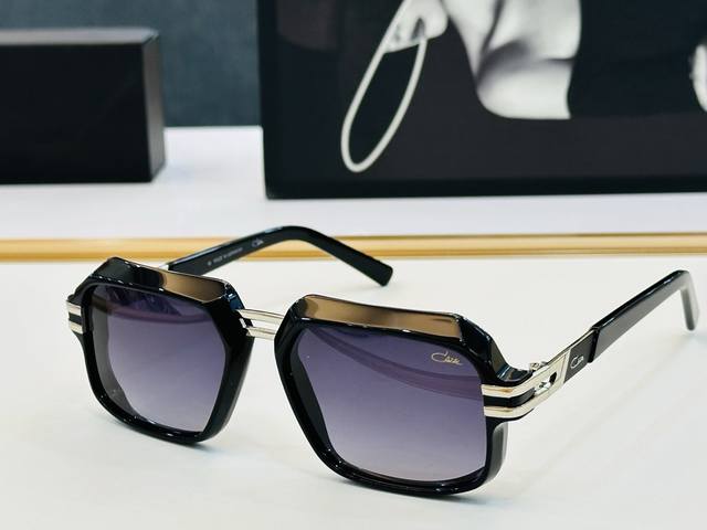 New Cazal Model: Mod6004 Size: 56 mouth 17-145 Bold combination of curves and s