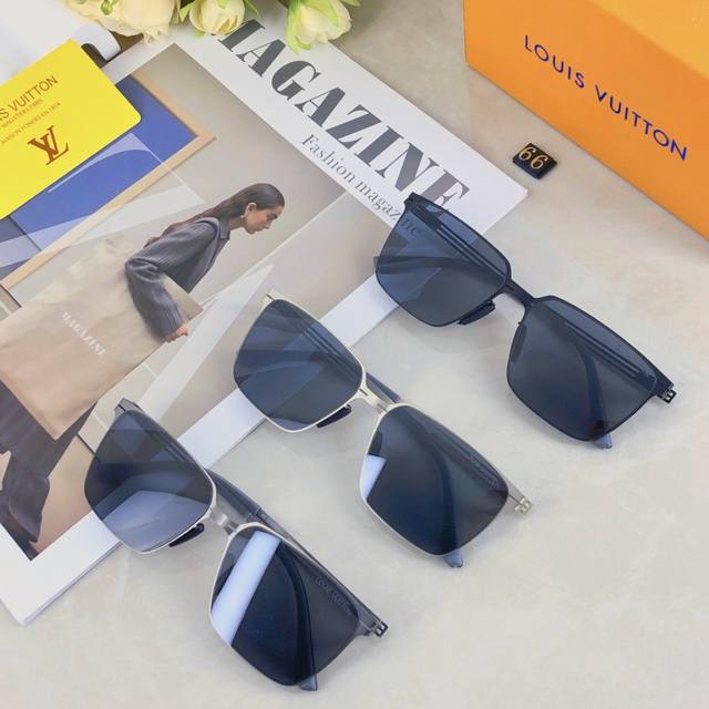 Louis Vuitton new arrivals, new nylon polarized sunglasses for men, Korean style