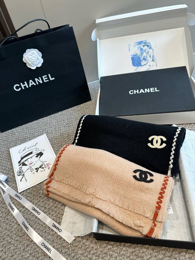 Highly recommended: Chanel's new autumn and winter cashmere lightly shrunken sca