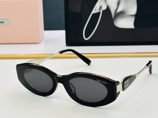 Miaojia Mu1708Lv Size: 51 mouth 22-142 Rose] High-end Bm fashion sunglasses tren