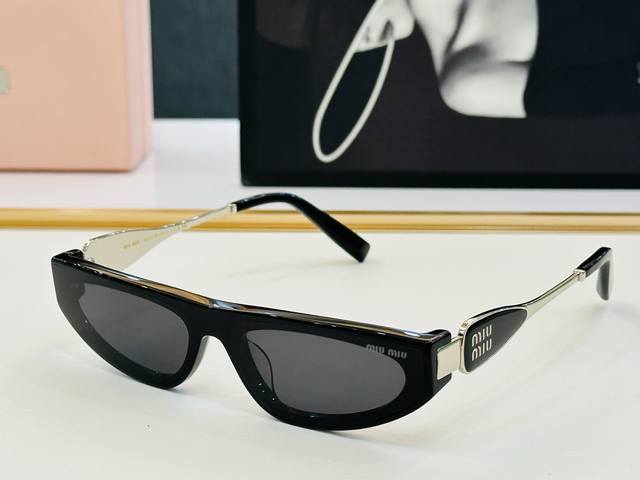 Miaojia Mu1707Lv Size: 53 mouth 19-142 Rose] High-end Bm fashion sunglasses tren