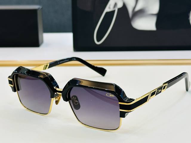 New Cazal Model: Mod6041 Size: 56 mouth 16-145 Bold combination of curves and s