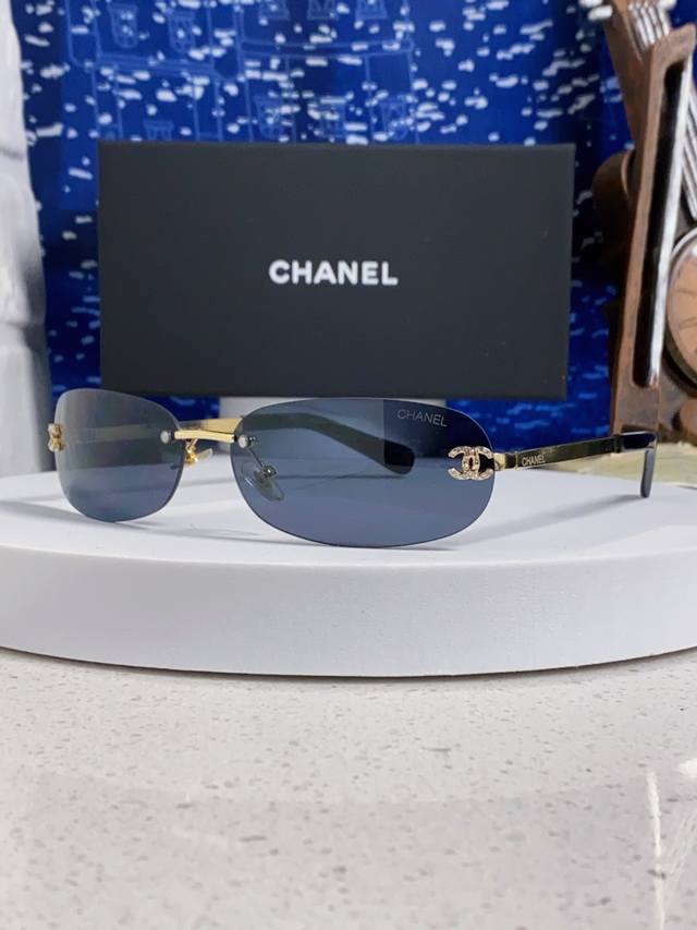 Chanel Chanel 2025 new style Internet celebrity same style high-end frameless su