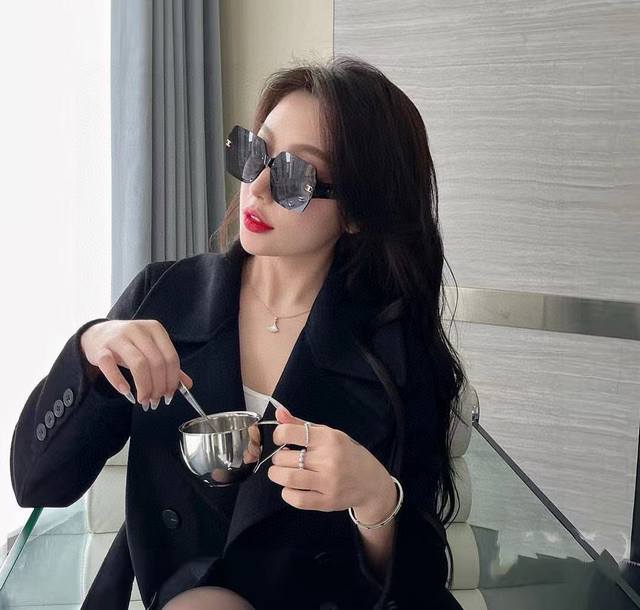 Tr Polarized Series Chanel 2025 Spring New Style Classic square frame design, su