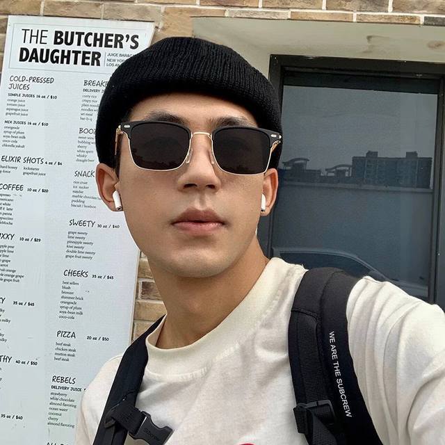 Gucci high-quality sunglasses for men and women, imported Polaroid polarized len