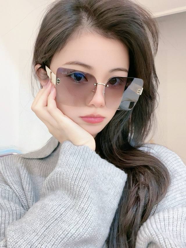 Dior-Dior 2025 Spring New Trend Hot Fashion Square Frame Sunglasses High Quality