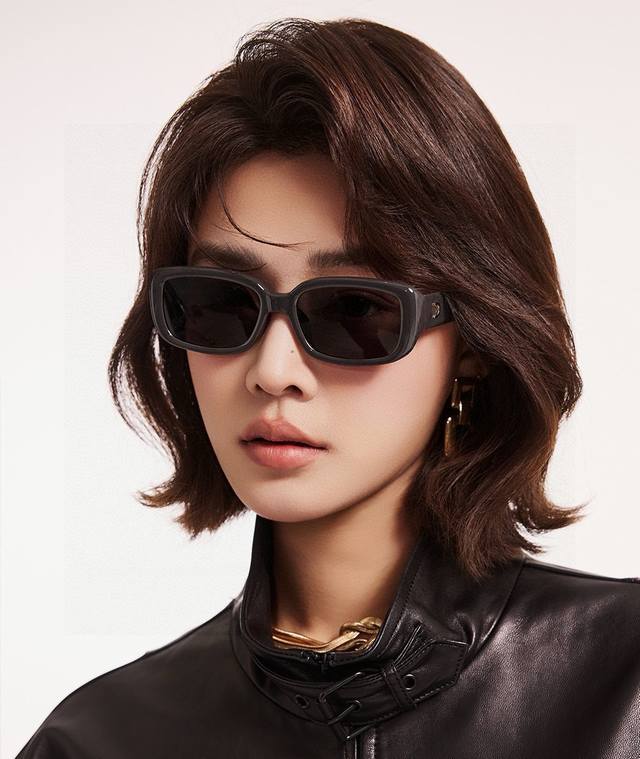 Dior-Dior 2025 Spring New Trend Hot Style Fashion Square Frame Polarized Sunglas