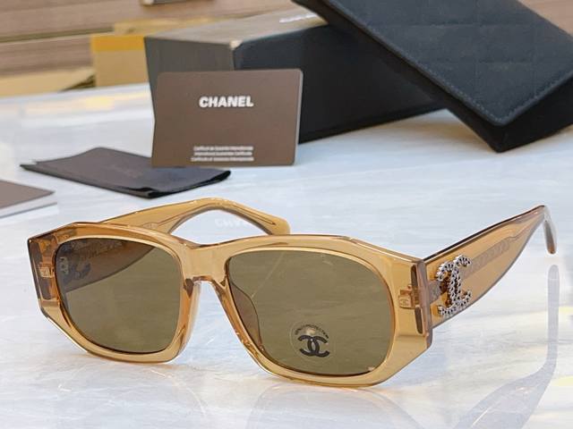 Chane* Chanel new sunglasses, Model: Ch5554, Size: 55/18-145