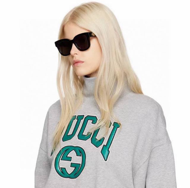 Gucc* Gucci new sunglasses, Model: Gg1550Sk, Size: 54 mouth 18-150