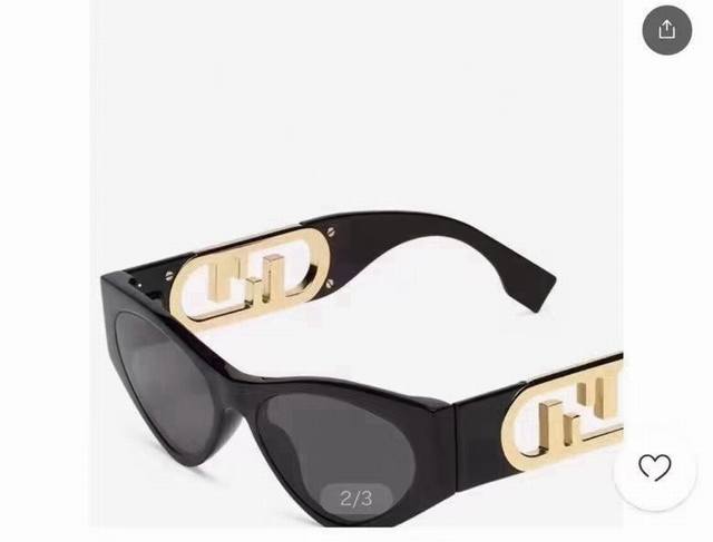 All colors Fendl Fe40049 acetate O'Lock glasses. Gold metal temples with oversi