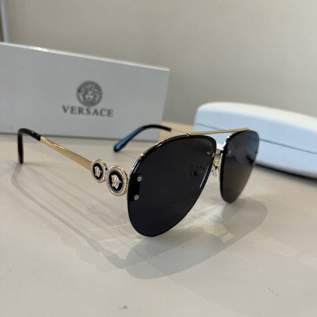 Versace European and American style fashion sunglasses, polarized glasses for me