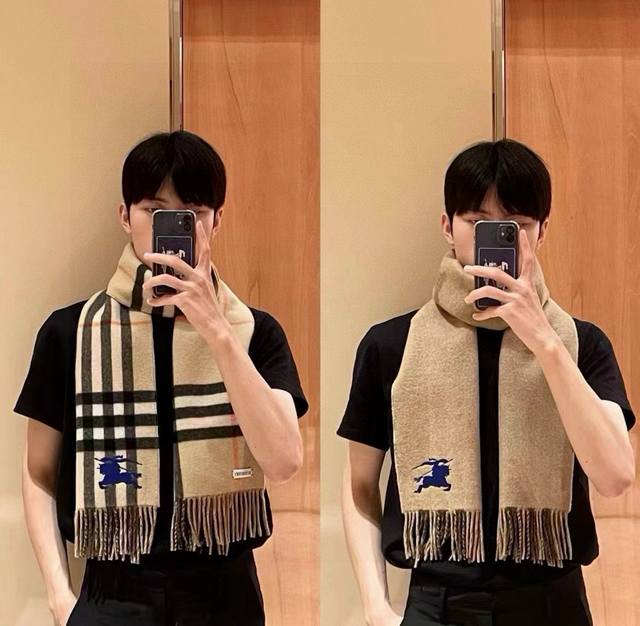 Top-quality, high-end product in stock. Burberry's super-hot classic long cashme