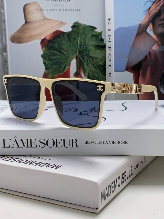 Chanel Chanel 2025 new trendy popular fashion square frame sunglasses comfortabl