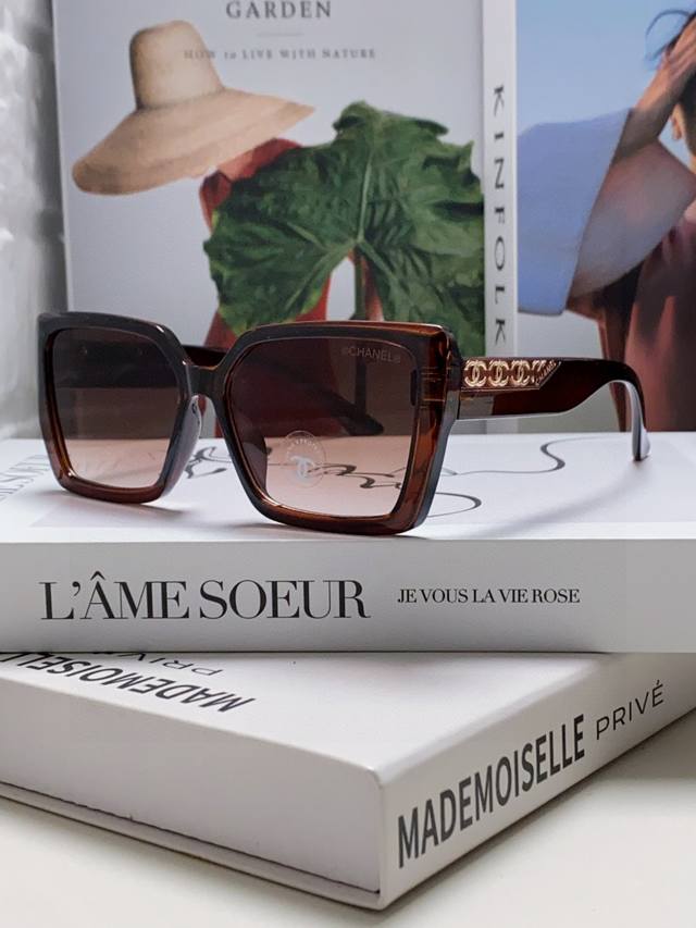 Chanel Chanel fashion sunglasses lenses top luxury high quality [kiss] temperame