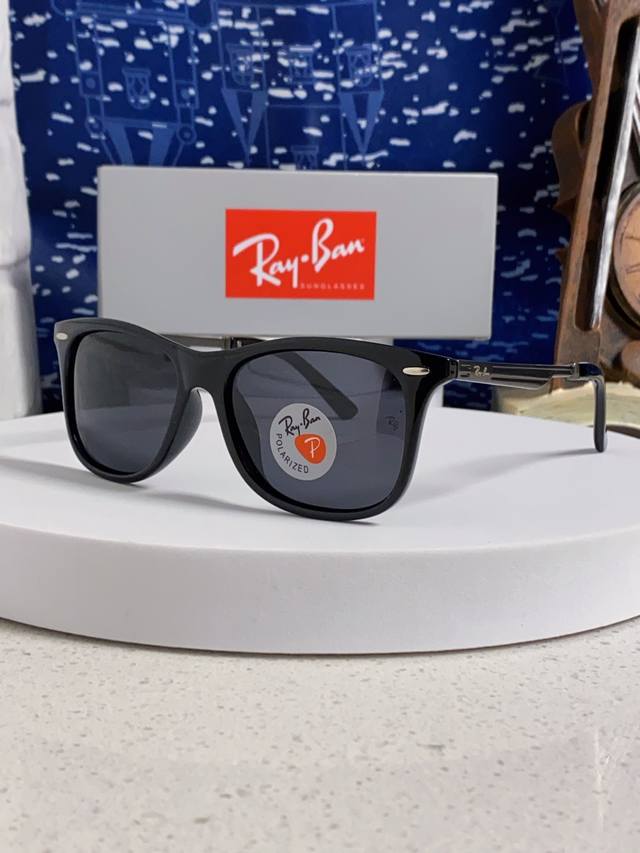 Rayban 2025 new sunglasses men's glasses polarized sunglasses women's trendy dri