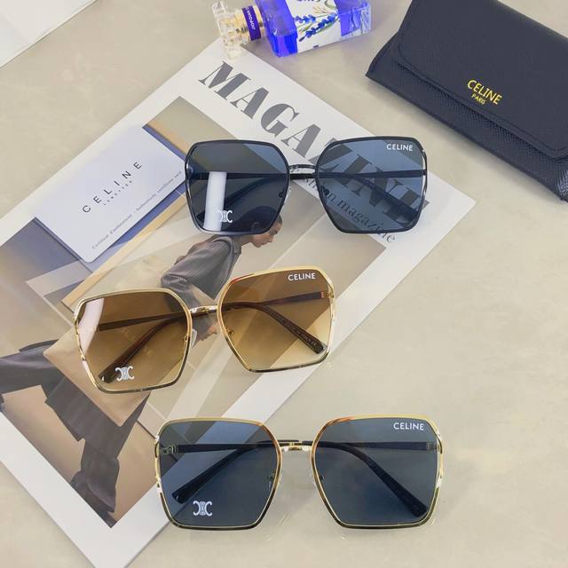 Celin* Korean style high-end sunglasses for women, elegant and stylish, celebrit