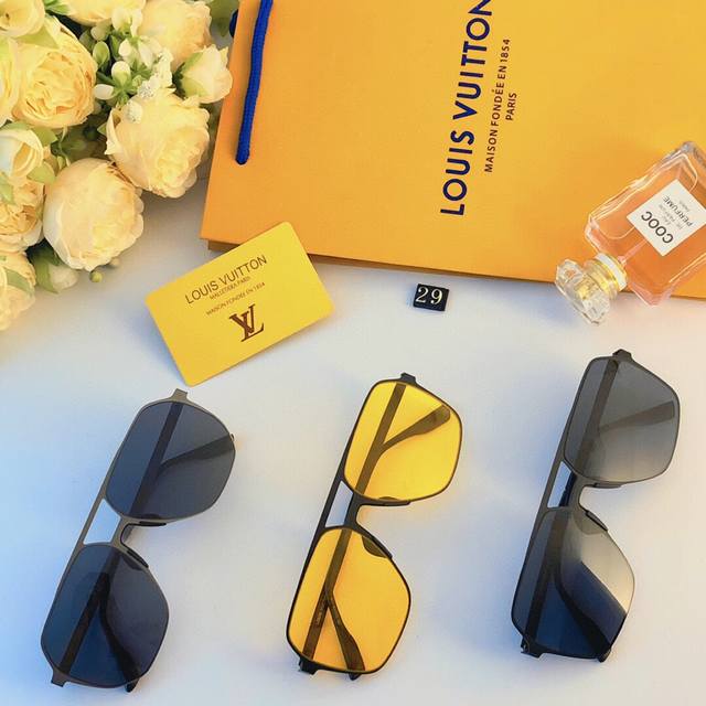 Louis Vuitto* high-end nylon sunglasses polarized UV protection driving mirror d