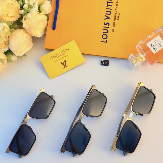 Louisvuitto* ultra-light high-definition nylon polarized sunglasses for men, cla