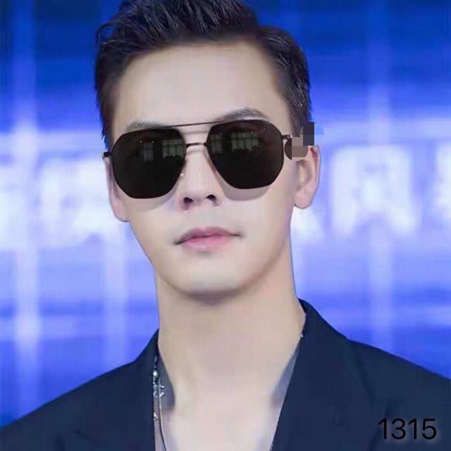 Gucc*Super cool driving sunglasses for men, new style, big face glasses, trendy